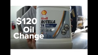 Save $$$ With DIY Skoolie Engine Maintenance! How To Change The Oil On Your Bus-T444E-Skoolie Ep. 19