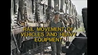 Canadian Forces - Rail Movement of Vehicles and Heavy Equipment