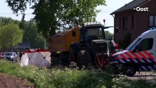 Fietsster omgekomen bij ongeluk met trekker in Wijhe