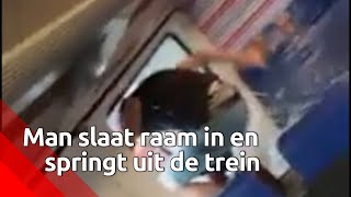 Een verwarde man heeft woensdagavond voor veel onrust gezorgd op het station in Tilburg.