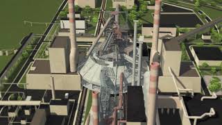 Reconstruction of NLMK Blast furnace No. 6 using BIM technology