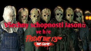 Všechny schopnosti Jasonů ze hry Friday the 13th The Game