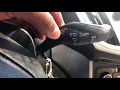 FORD ESCAPE - WINDSHIELD WIPERS OPERATION - HOW TO