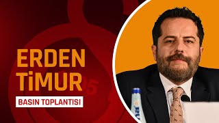 Galatasaray'dan Neden Ayrıldı? Mauro Icardi Yanıtı | Erden Timur Basın Toplantıs