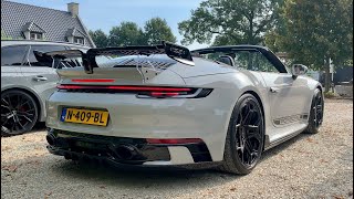 2021 Porsche 911 (992) Techart with Akrapovic exhausts (530hp) | Sound, driving and visual review