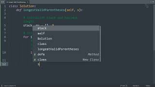 Leetcode 32. Longest Valid Parentheses in Python | Python Leetcode | Python Coding Tutorial | ASMR