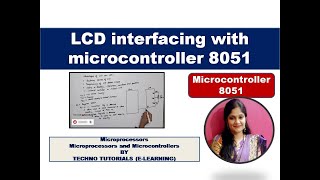 Unit 5 L13 | LCD Interfacing with 8051 Microcontroller | LCD INTERFACING