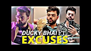 Excuses - Ducky Bhai Edit 🔥❤️ | Ducky Bhai x Excuses 🦋❤️ | Master Lix