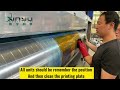 how to operate flexo printer slotter machine