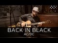 BACK IN BLACK (AC/DC) - Acoustic Guitar Solo Cover