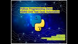 Python Programming Demo 4G/5G Automation