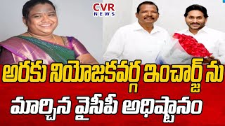 అరకు నియోజకవర్గ ఇంచార్జ్ ను మార్చిన వైసీపీ అధిష్టానం | Araku Constituency YCP in-charge | Cm Jagan