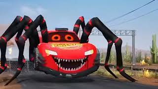 New Epic Escape Lightning Mcqueen vs Super Giant Mutant Cars  Scary Eater - Coffin Dance