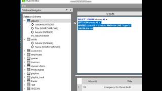 SQLite Editor for student and developer