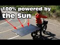 Review & full test: Allpowers 200W flexible monocrystalline solar panel on an electric bike