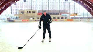 Hockey Skating Drill to Improve Edge work: Forward Slalom