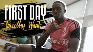 Welcome to Juventus | Timothy Weah's first day  | Behind the scenes 🎬