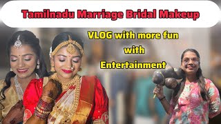 Tamilnadu bridal makeup 💄vlog with fun and entertainment ||