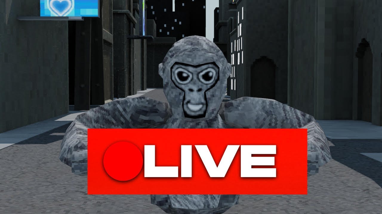 Playing Gorilla Tag Youtube