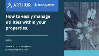Billing Better - How to easily manage utilities within your properties