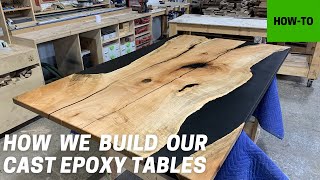 How To Build A Cast Epoxy Table!