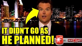 Matt Gaetz Just DEBUTED His New Show. It ENDED In DISASTER!