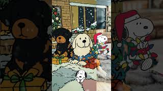 Transforming My Labs into Snoopy Characters | CapCut Filter Fun! #dogs