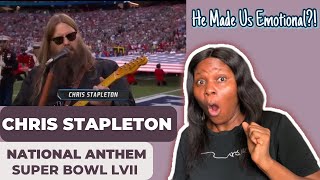 Chris Stapleton Sings The America's National Anthem at Super Bowl LVII Reaction