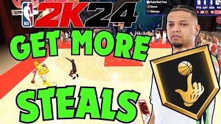NBA 2K24 How To Get More Steals, Get Steals Easier in 2K24