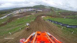 2014 MXGP Bulgaria Sevlievo GoPro: 125cc David Herbreteau - vurbmoto