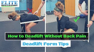 How to Deadlift Without Back Pain | Chesterfield Chiropractor