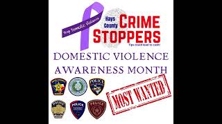 Domestic Violence Awareness Month Wanted List