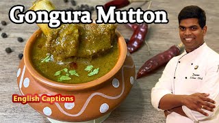 Andhra Style Gongura mutton Recipe in Tamil | Mutton Curry Recipe | CDK #233 | Chef Deena's Kitchen