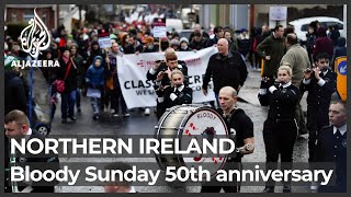 Northern Ireland commemorates 50th anniversary of Bloody Sunday