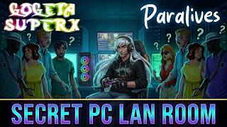 Paralives I Built Hidden PC Lan Room In Basement - GogetaSuperx