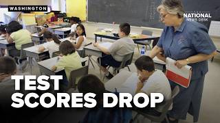 New Report Shows Student Test Scores Falling