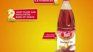 TOPS Heera Panna Kachi Ghani Mustard Oil