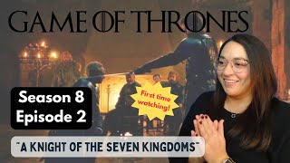 First Time Watching! Game of Thrones Reaction 8x2 