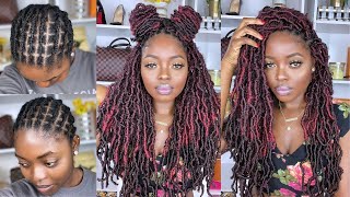 EASY DISTRESSED CROCHET LOCS Tutorial | Bobbi Boss Nu Locs