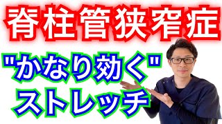 【脊柱管狭窄症】狭窄症の痛み痺れにかなり効くストレッチ！【埼玉県蕨市 整体院羽翼 TSUBASA 】