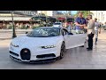 Supercars in Monaco 2021- Bugatti Chiron & Pur Sport, Lamborghini Huracan, Ferrari F8, AMG GTR Black