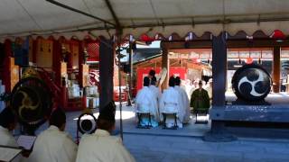 筥崎宮 玉せせり　2017 神事