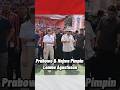 Prabowo & Nana pimpin pesta rakyat #shorts