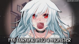 ✧Nightcore - Monster (lyrics)