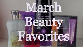 March Beauty Favorites