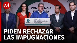 Diputados solicitan a la SCJN desechar impugnaciones contra reforma judicial