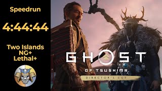 Ghost of Tsushima Speedrun in 4:44:44 - Two Islands NG+ Lethal+