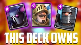 Clash Royale - This Deck OWNS! PEKKA \u0026 Double Prince