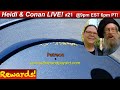 - LIVE! #21 Patreon & acrossthepondpaydirt.com REWARDS! - Heidi & Conan Gold Prospecting