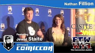 Firefly - Nathan Fillion feat Jewel Staite - Ottawa ComicCon